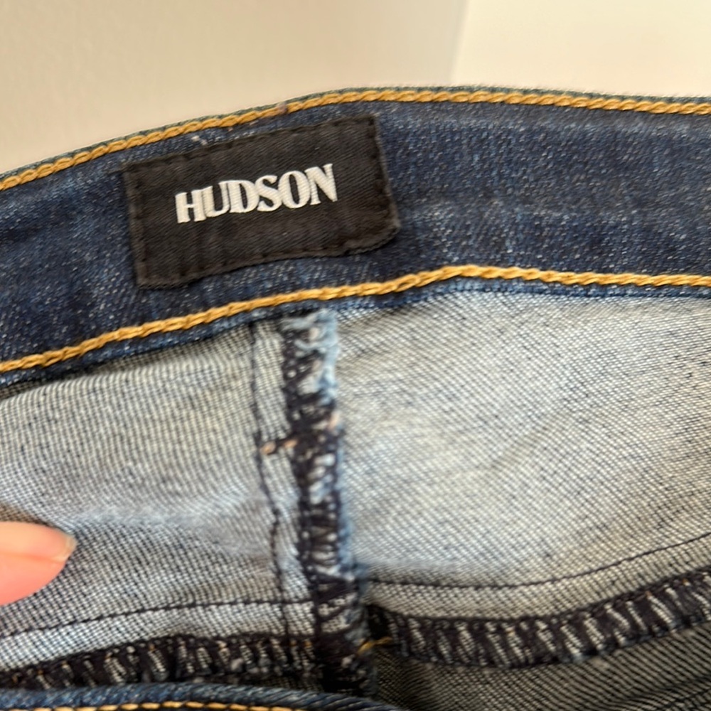 Hudson Jeans Bacara Crop with Cuffs